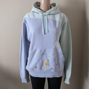 Nike Color Block Hoodie with Embroidered Details, Women's Medium